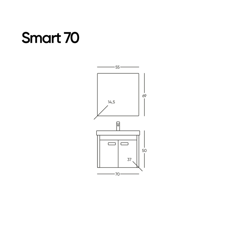 Smart 70 Beyaz Takım