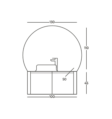Nexa 100 Antrasit Takım