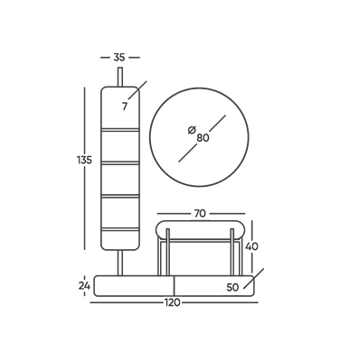 Tmg 120 Beyaz/Siyah Takım (Batarya Delikli) V2