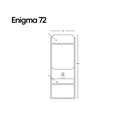 Enigma 72 Siyah Takım