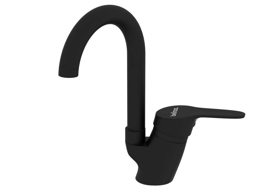 Orex Lavabo Bataryası Baston Borulu Siyah 11140-S