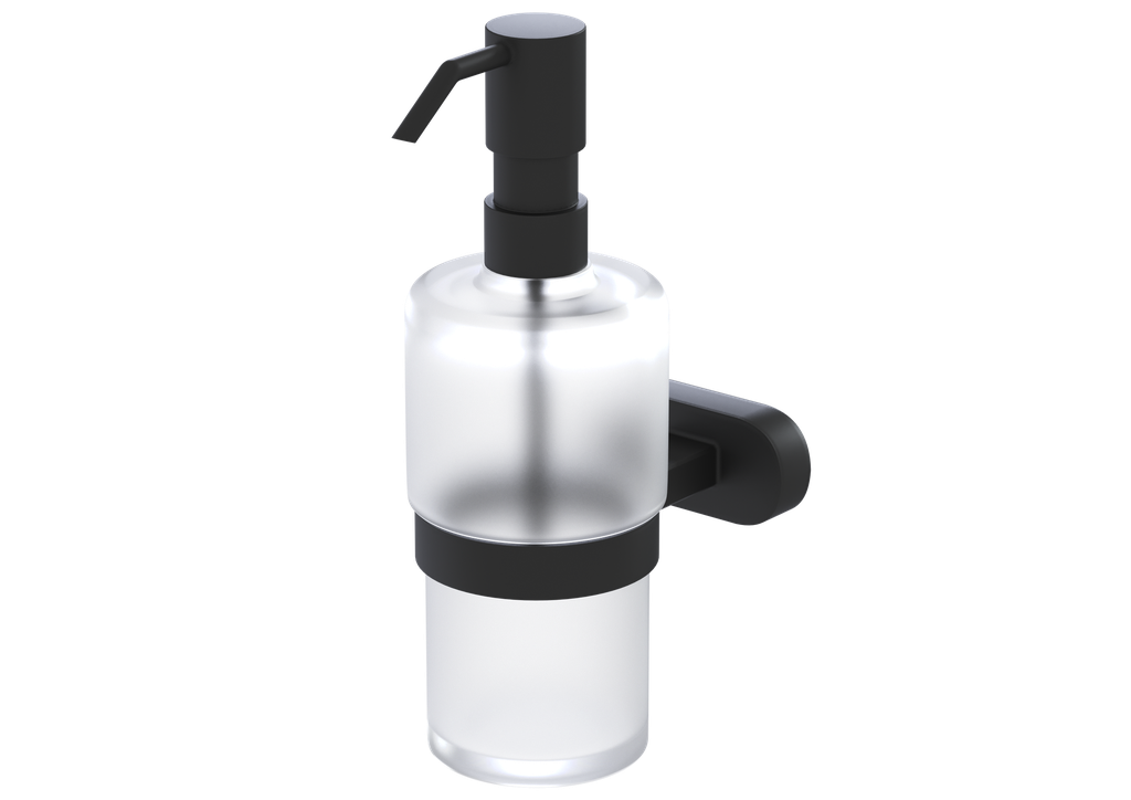 Olips Sıvı Sabunluk Camlı Siyah 50406-S