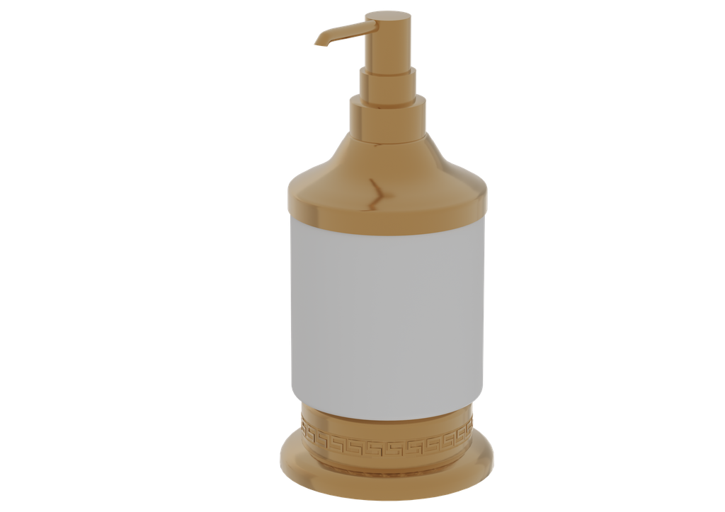 Regola Set Üstü Perselen Sıvı Sabunluk Altın 51006-A